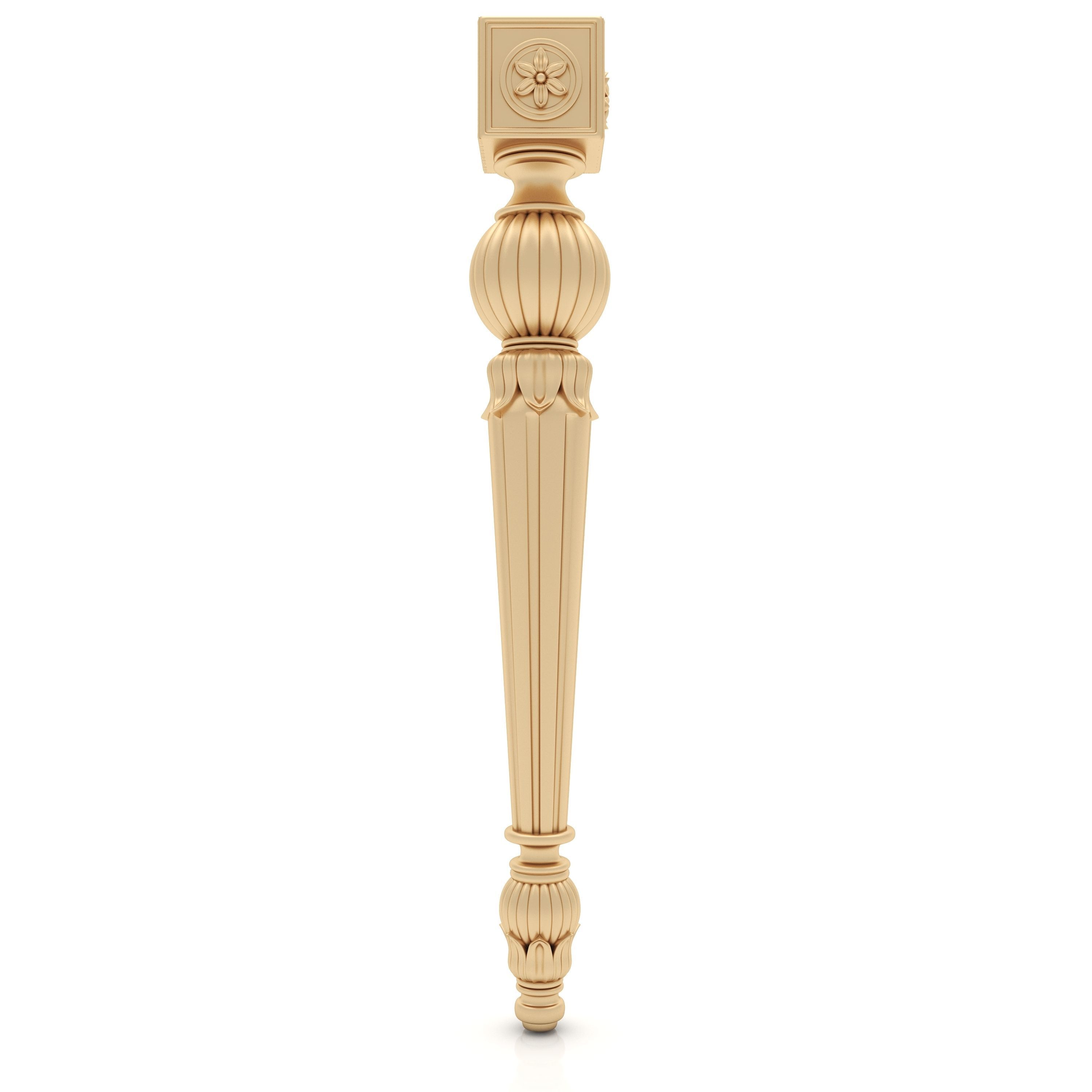 Decorative Column 8 Free 3D model_3