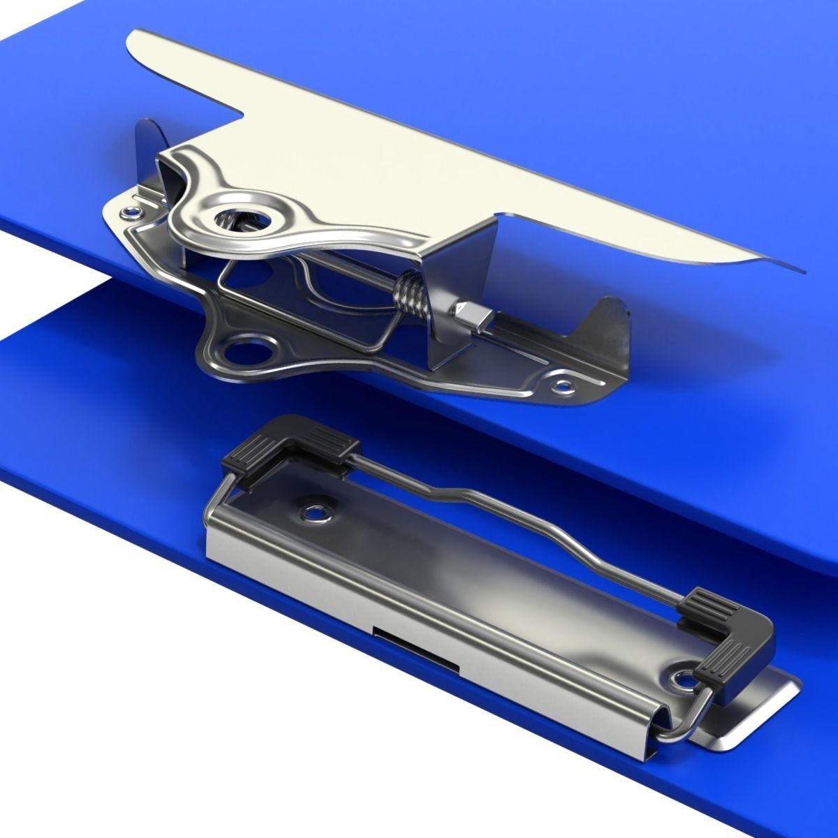 Clipboards two metal brackets 3D model_2