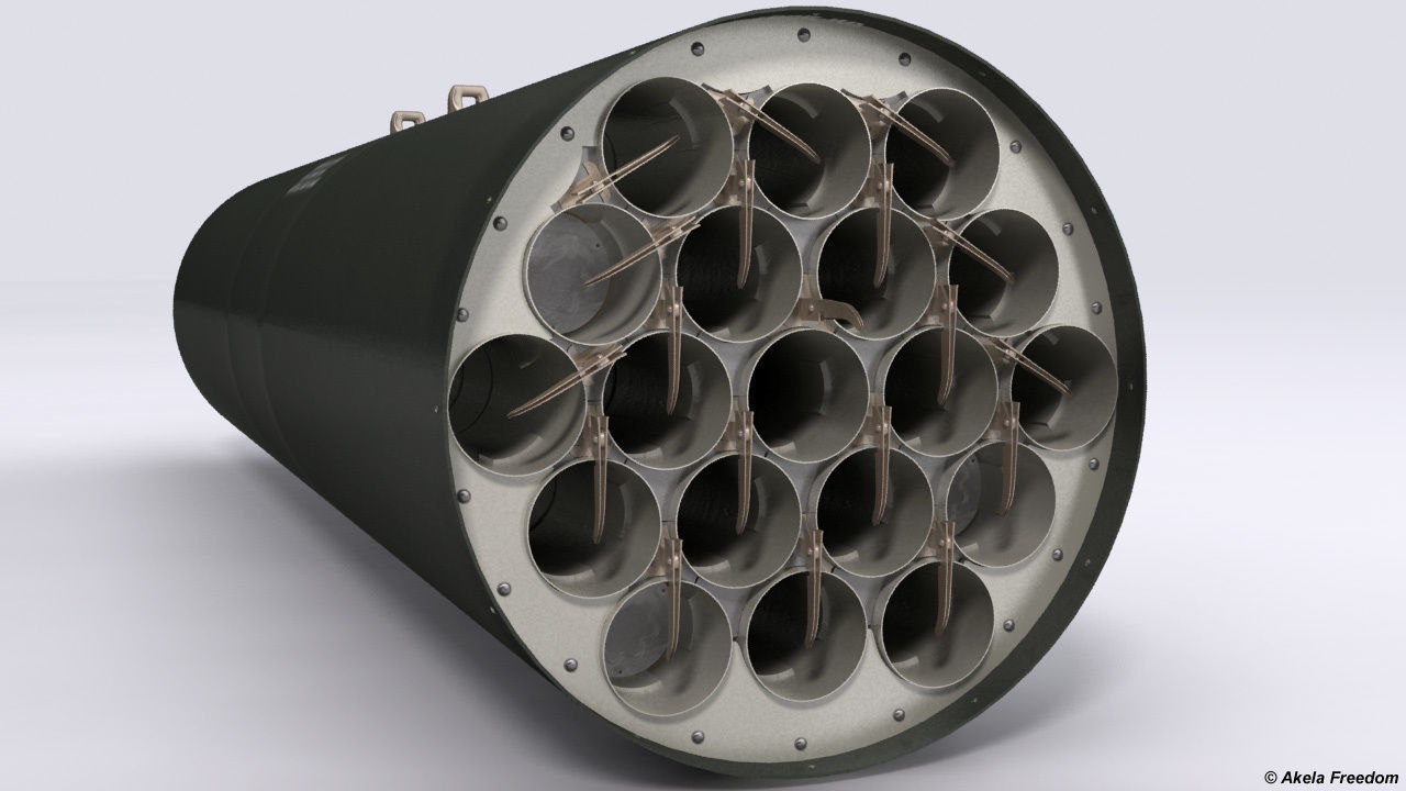 M261 Rocket Launcher 3D model_2