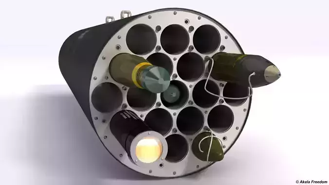 M261 Rocket Launcher 3D model