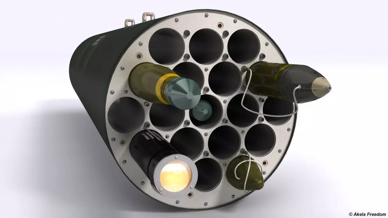 M261 Rocket Launcher 3D model_0