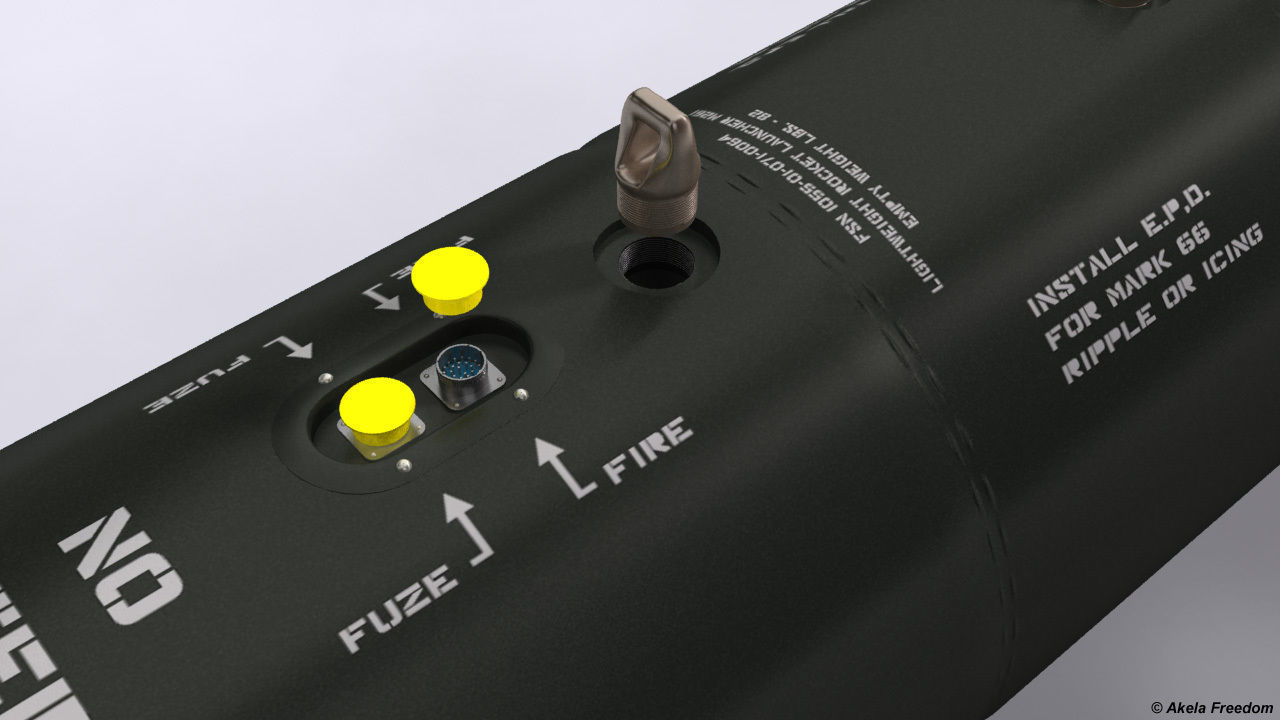 M261 Rocket Launcher 3D model_4