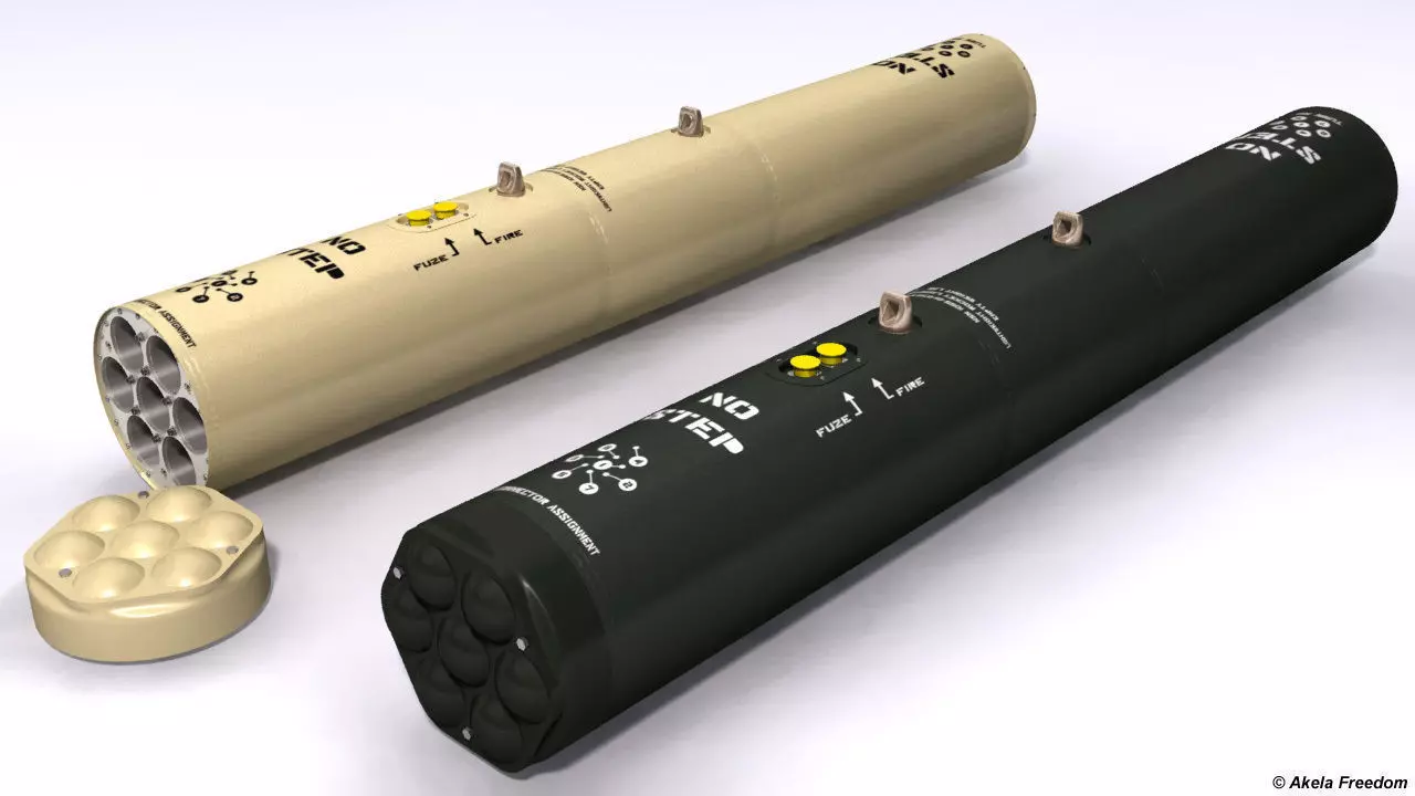 M260 Rocket Launcher 3D model_0