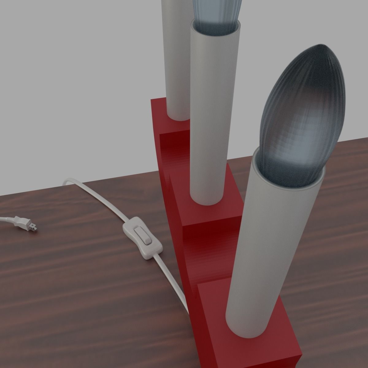 Christmas Advent Lights 3D model_4