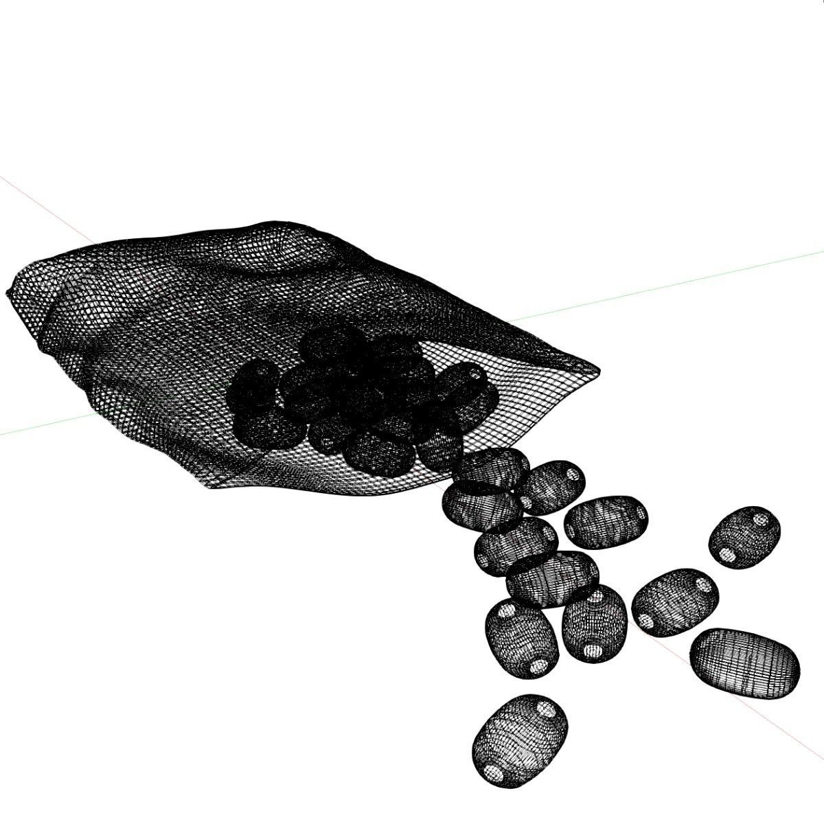 Candy Bag 3D model_3