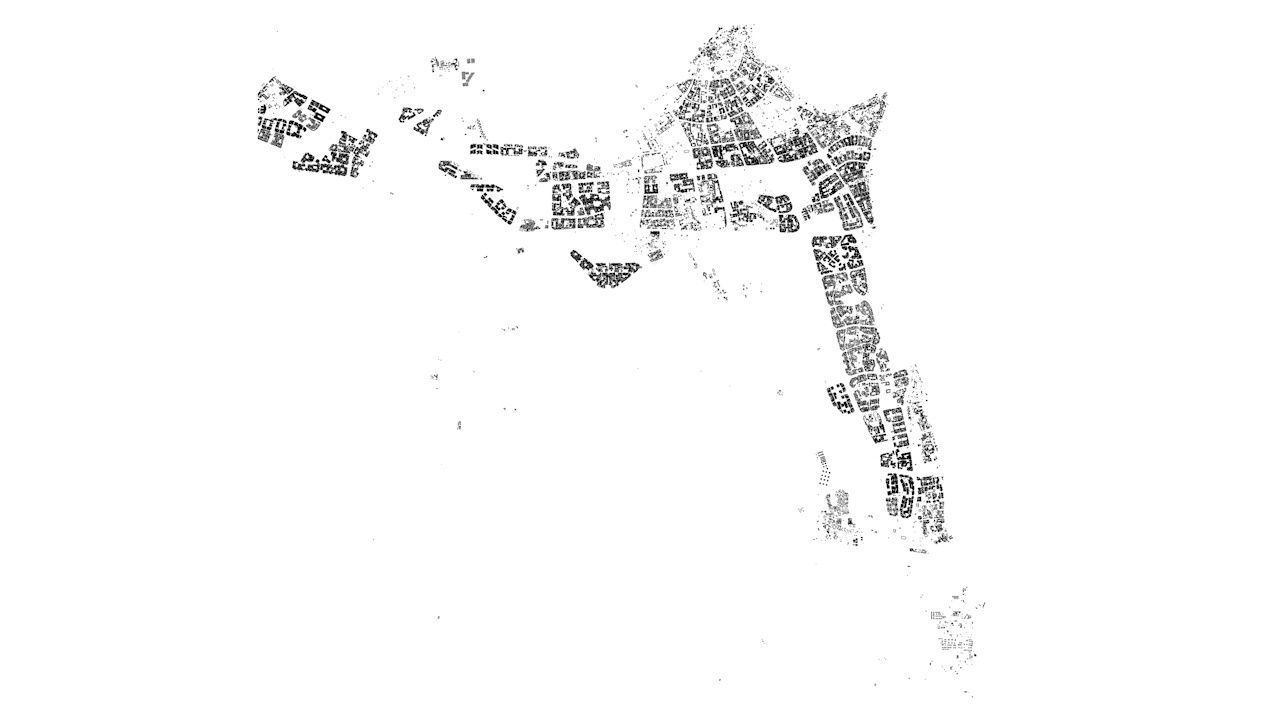 Kuwait City Area Streets and Buildings 3D model_10