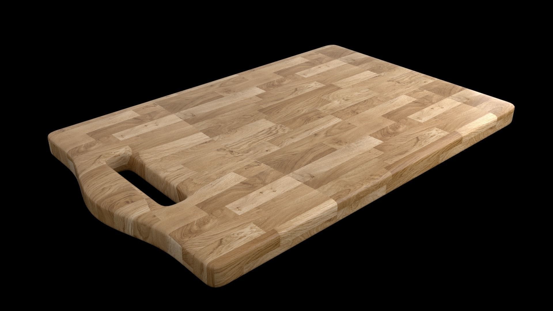 Simple Cutting Board free 3D model | CGTrader