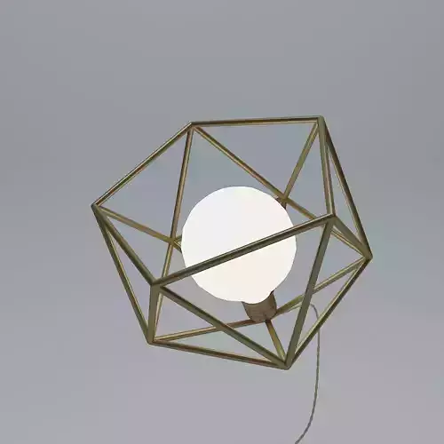 Minimalist Geometric Table Lamps By Wayne Works 