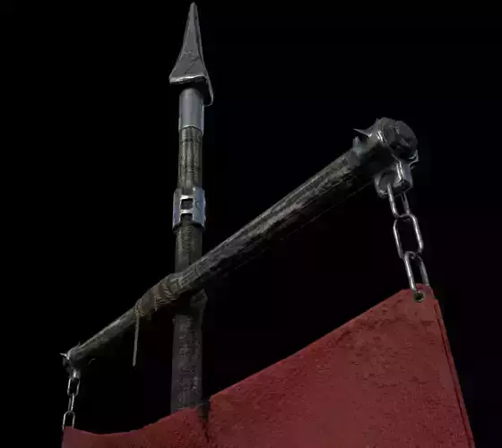 Fantasy Warlord Spear