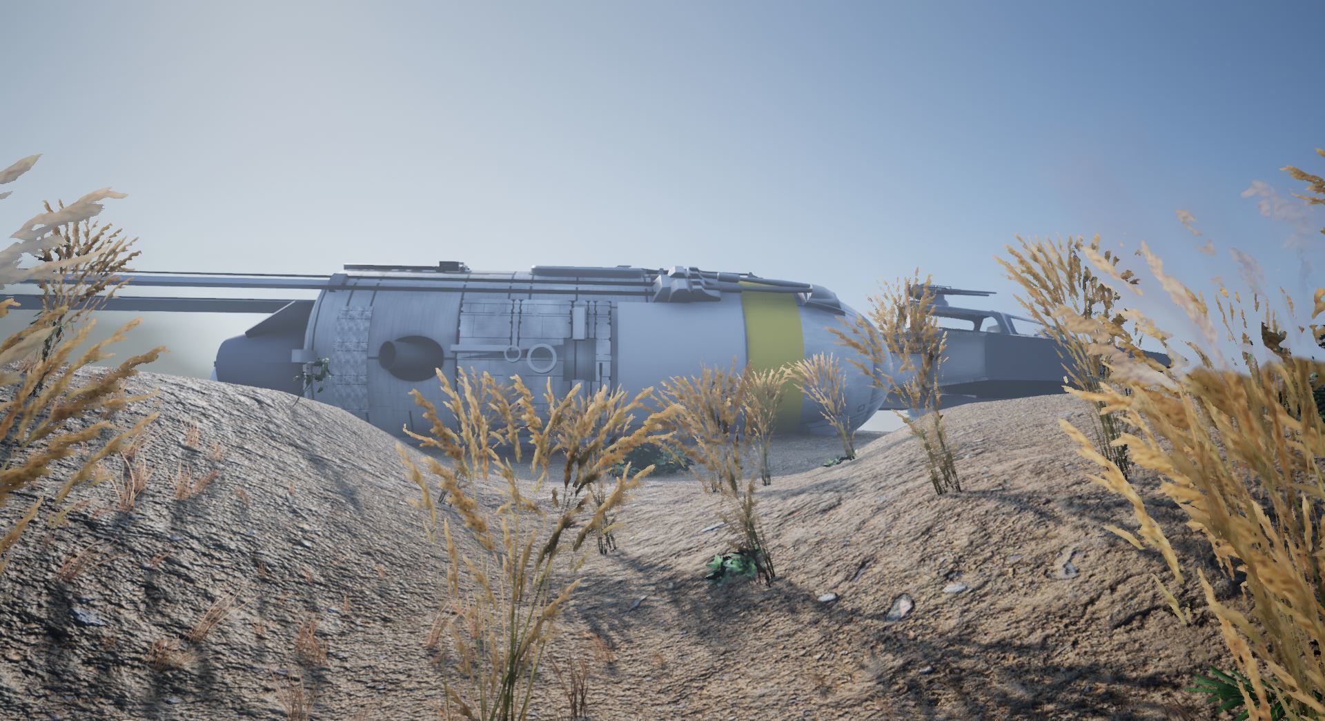 Star Wars Ship Low-poly 3D model_10