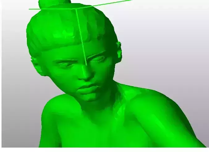 Female Nude Pose 3D Printable