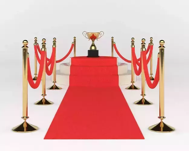 Red Carpet 3D model