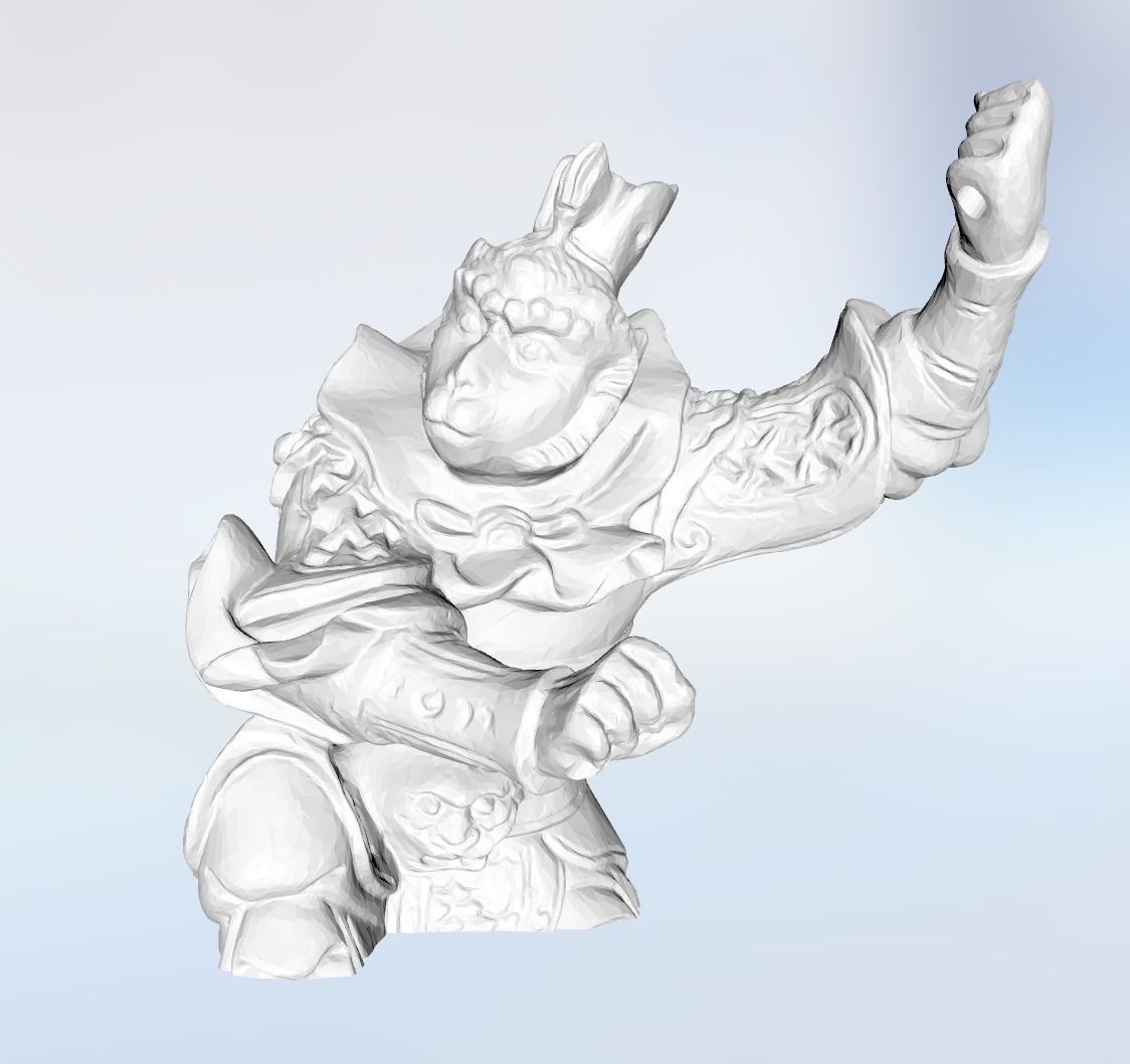 Monkey King 3D print model_7
