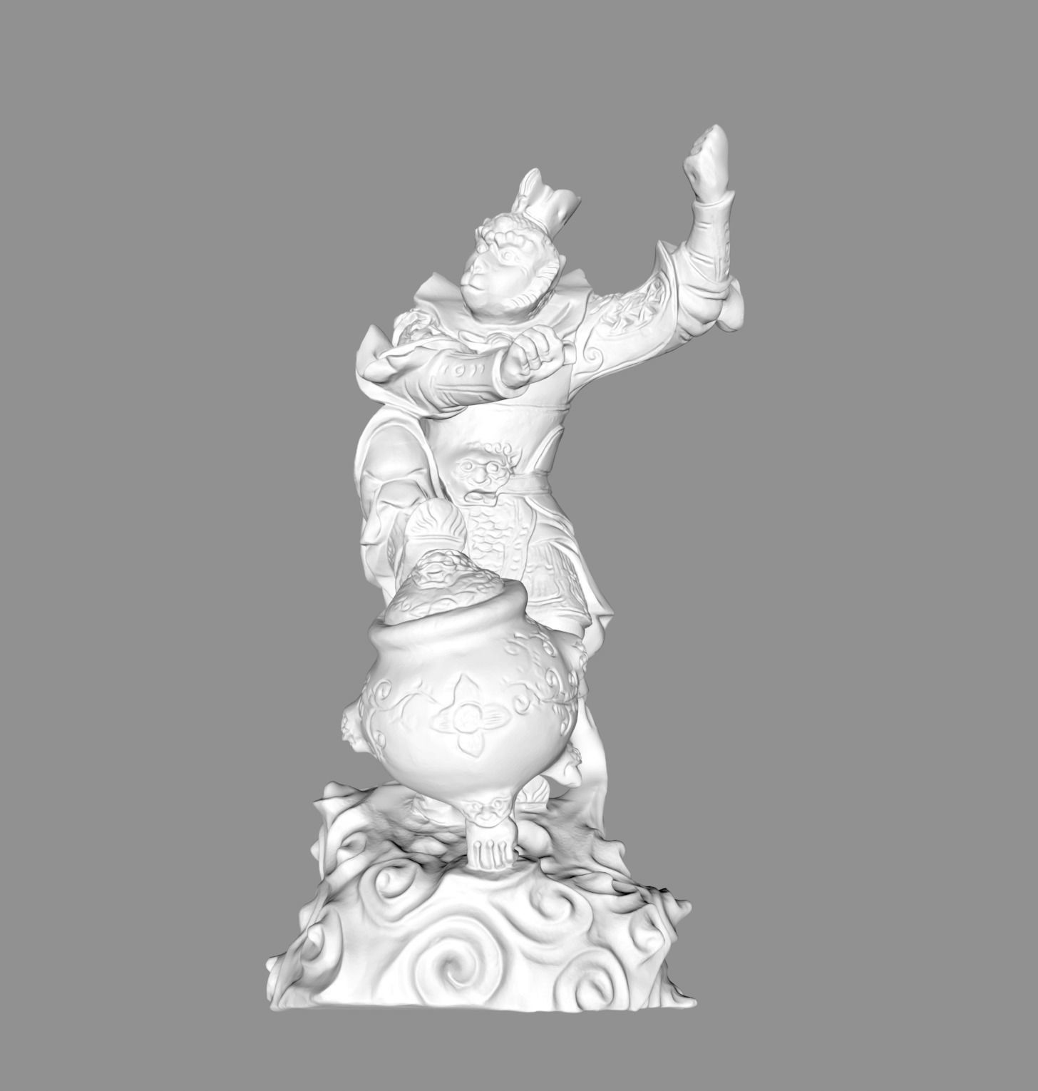 Monkey King 3D print model_2