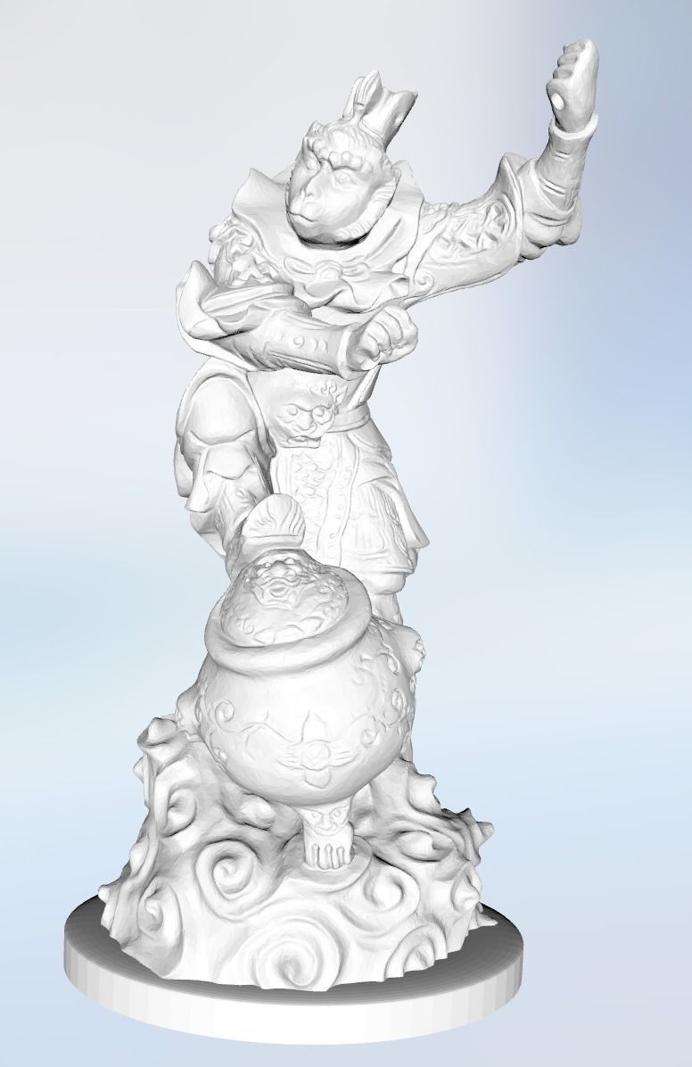 Monkey King 3D print model_6