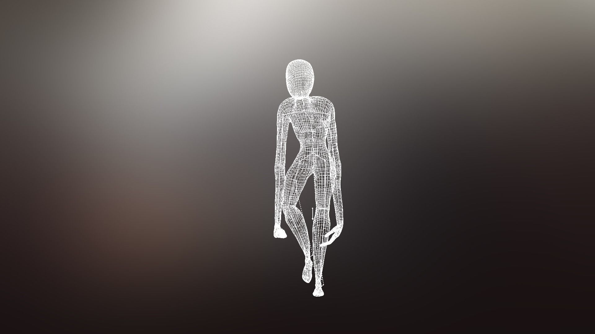 Faceless fictional character 3D model_30