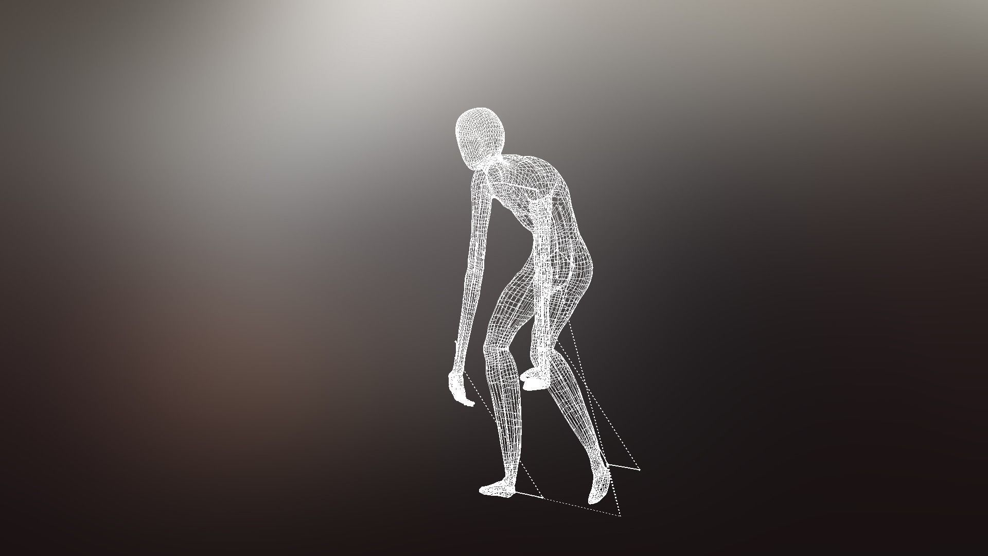 Faceless fictional character 3D model_18