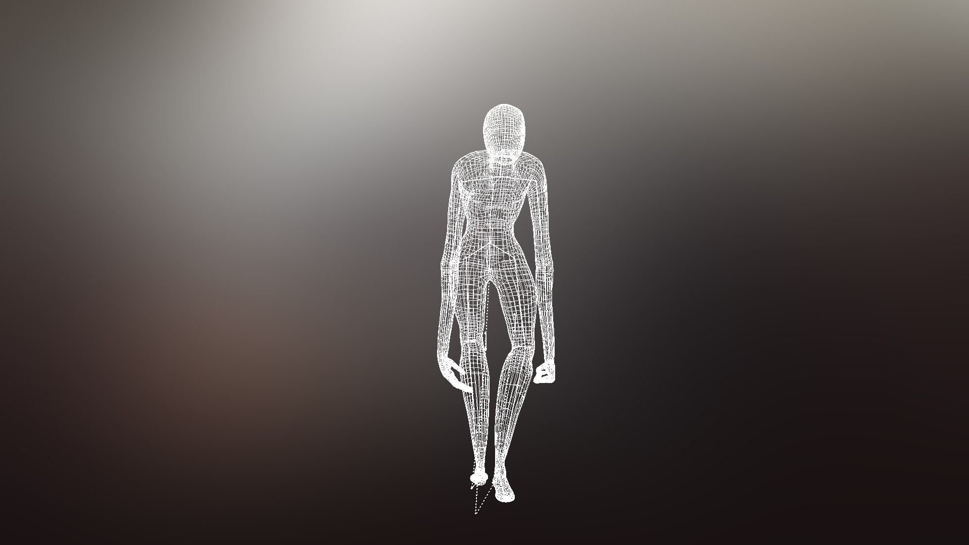 Faceless fictional character 3D model_14