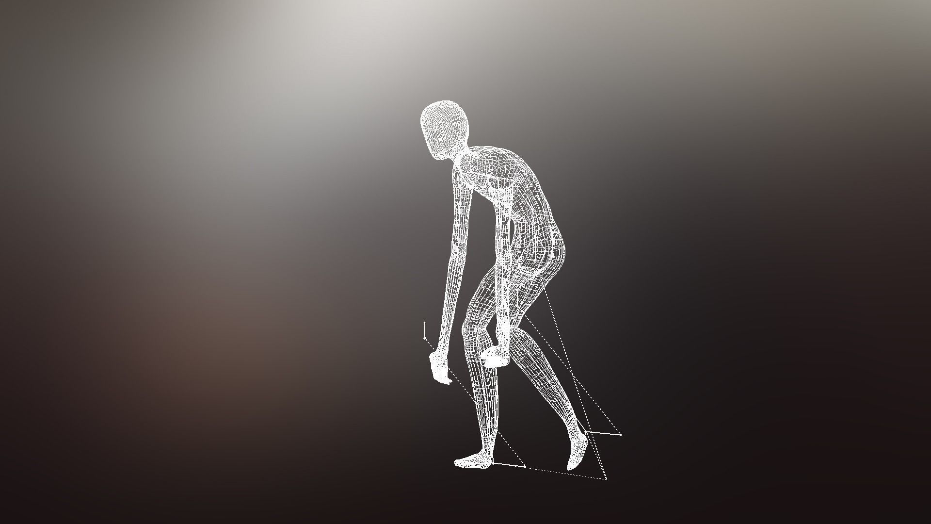 Faceless fictional character 3D model_19