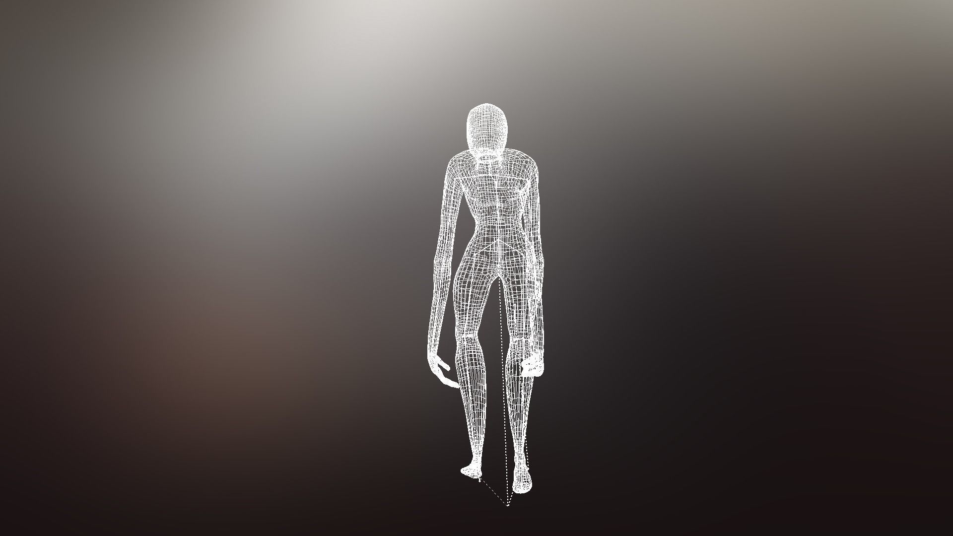 Faceless fictional character 3D model_15