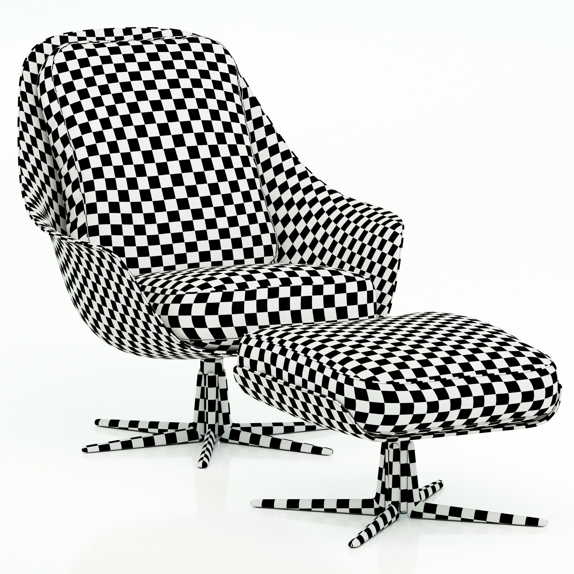 Flexform SVEVA 3D model_7