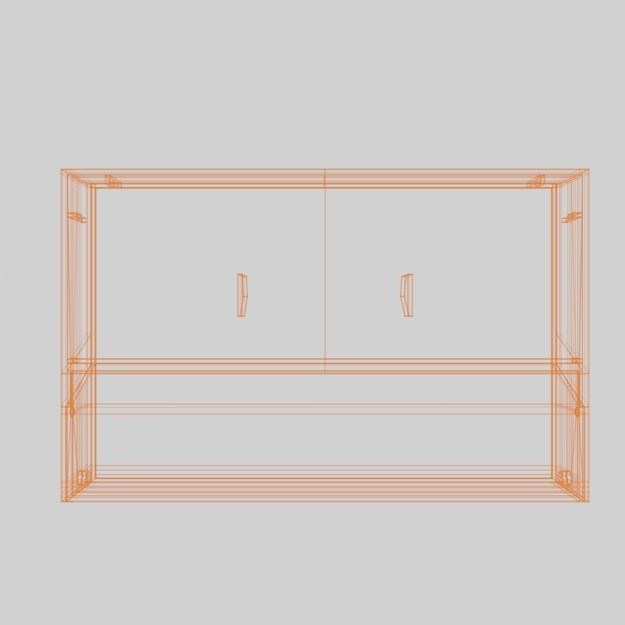 Compact cassette PBR 003 3D model_3