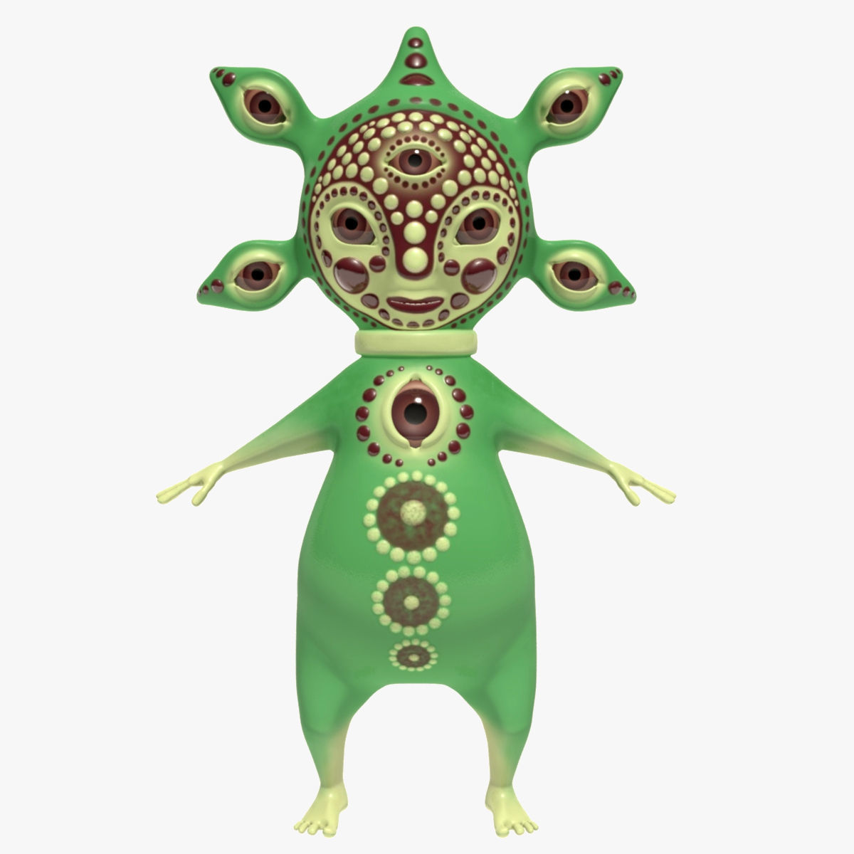 Mystical Monsters Collection 3D model_23