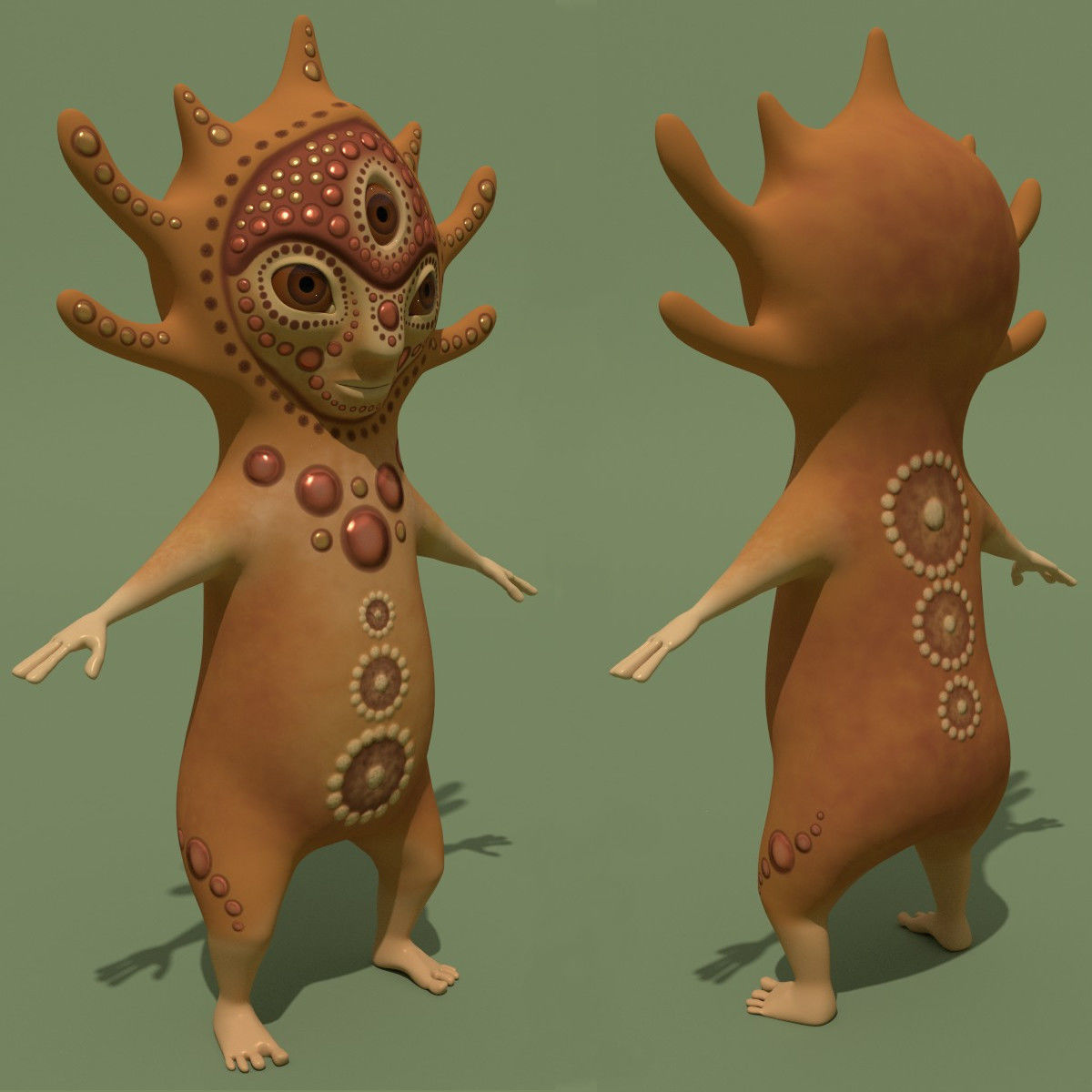 Mystical Monsters Collection 3D model_16