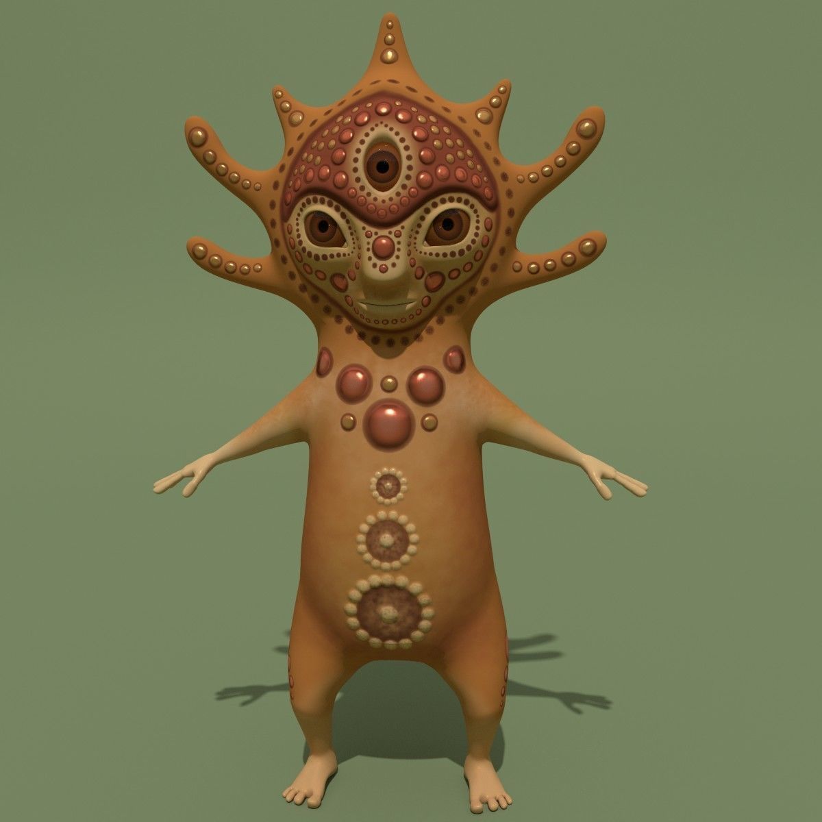 Mystical Monsters Collection 3D model_15