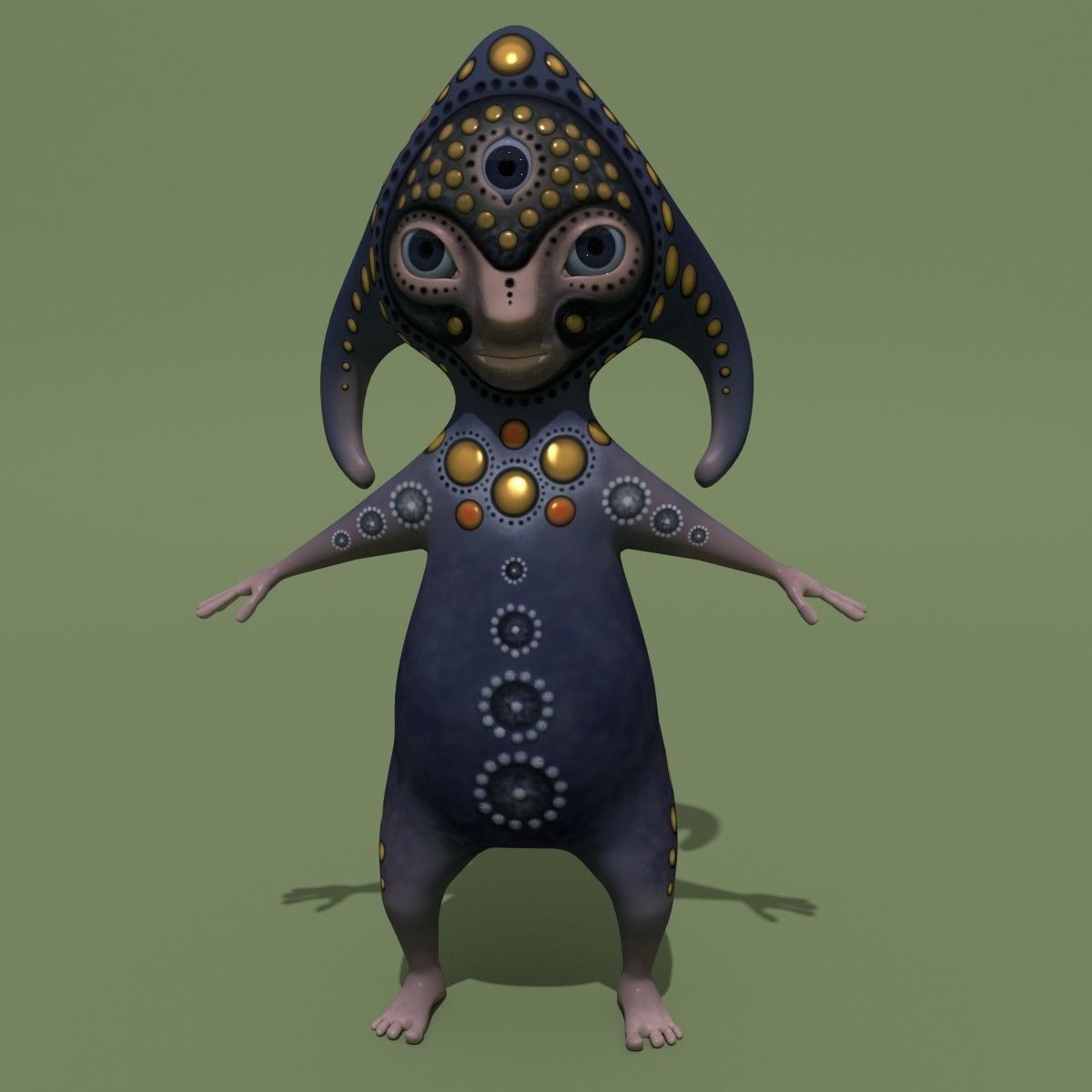 Mystical Monsters Collection 3D model_4