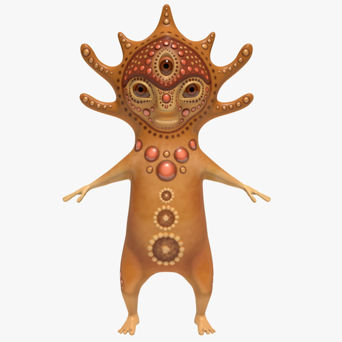 Mystical Monsters Collection 3D model_13