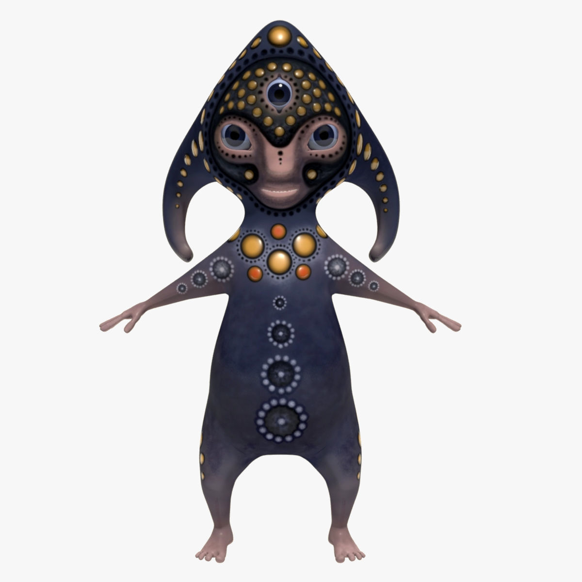 Mystical Monsters Collection 3D model_2