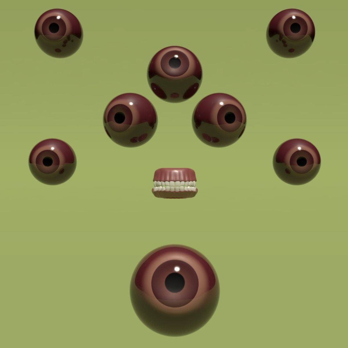 Mystical Monsters Collection 3D model_28