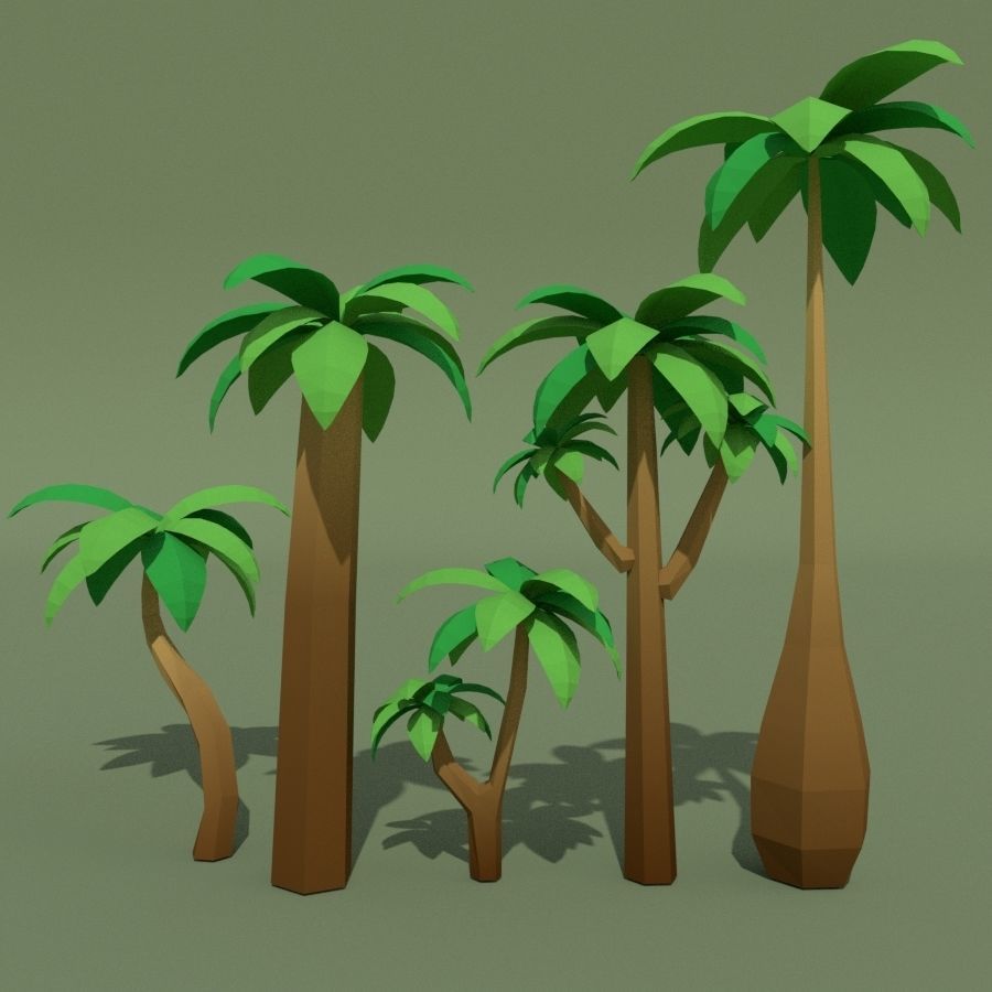 LowPoly Desert Pack Low-poly 3D model_23