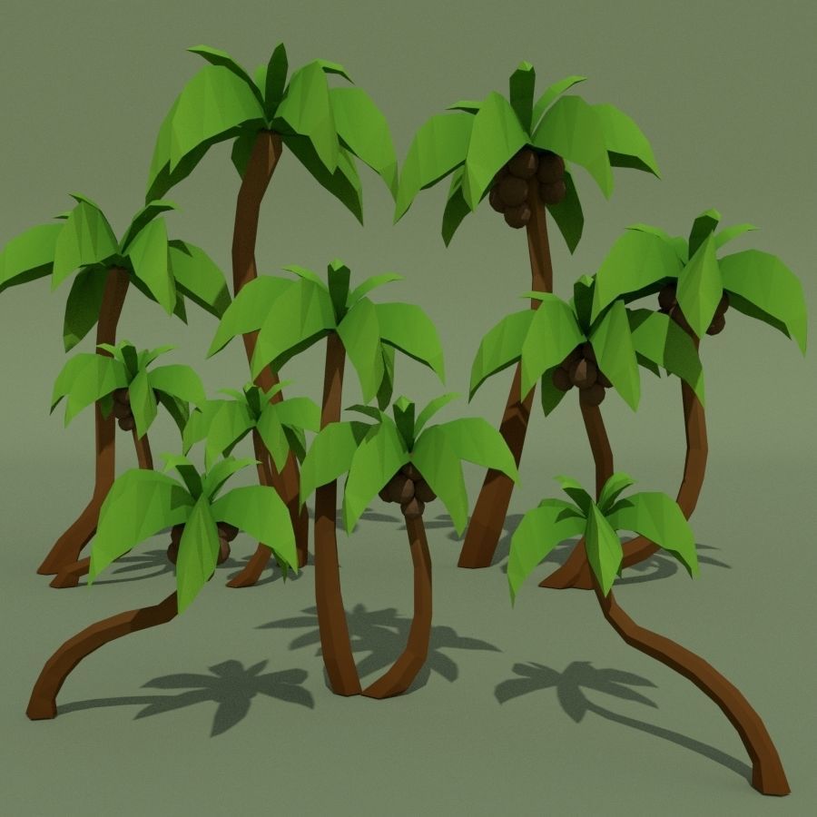 LowPoly Desert Pack Low-poly 3D model_24