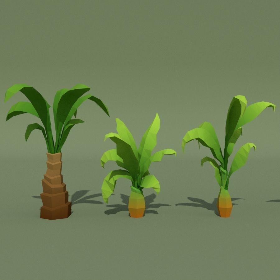 LowPoly Desert Pack Low-poly 3D model_13