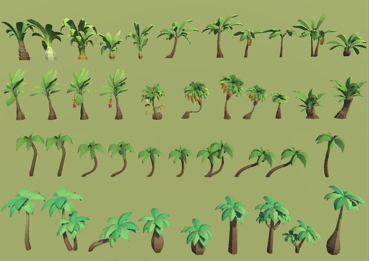 LowPoly Desert Pack Low-poly 3D model_7