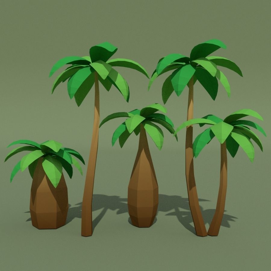 LowPoly Desert Pack Low-poly 3D model_22