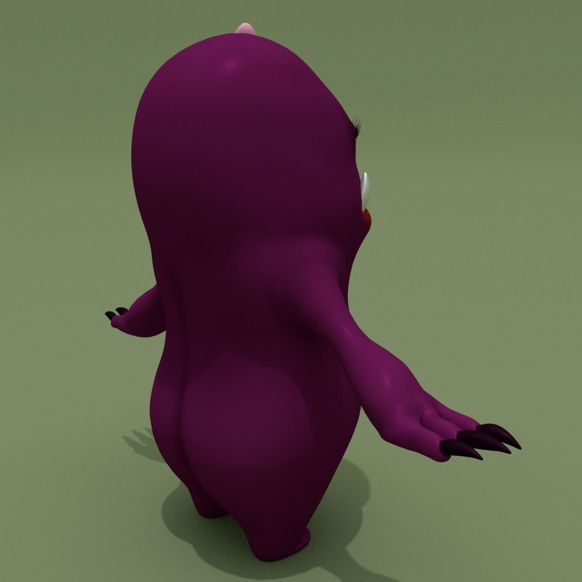 Chars Collection monster 3D model_37