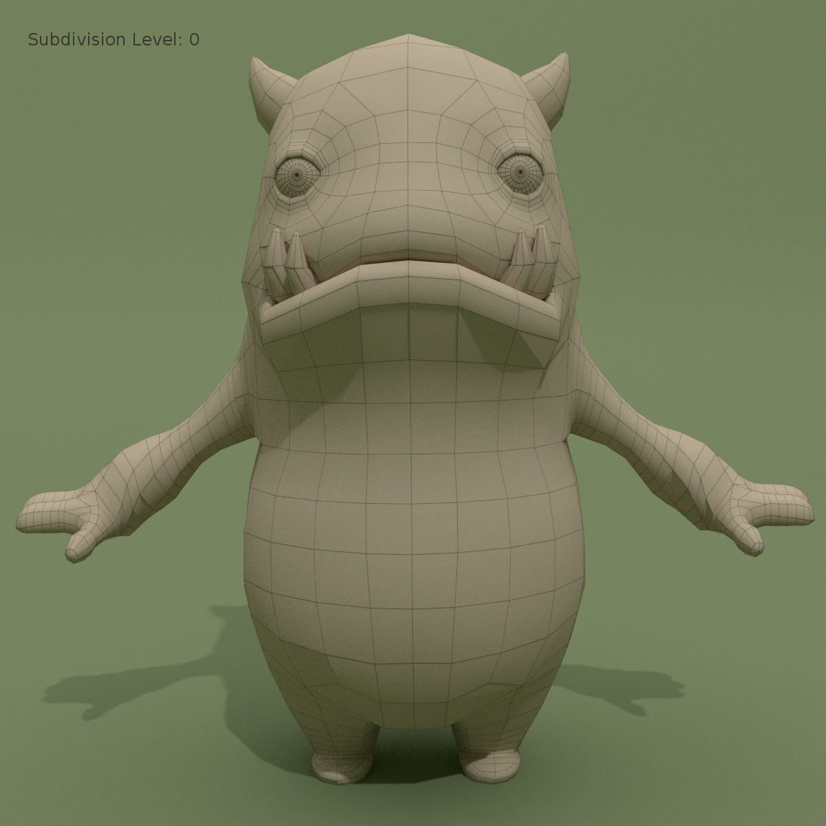 Chars Collection monster 3D model_12