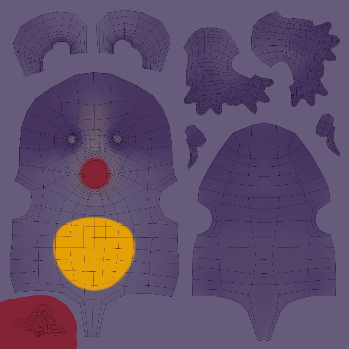 Chars Collection monster 3D model_106