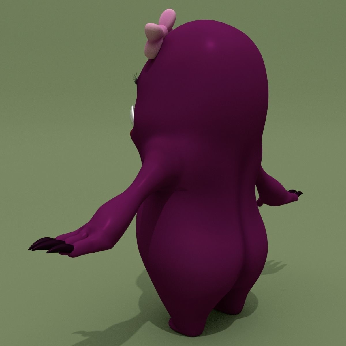 Chars Collection monster 3D model_35