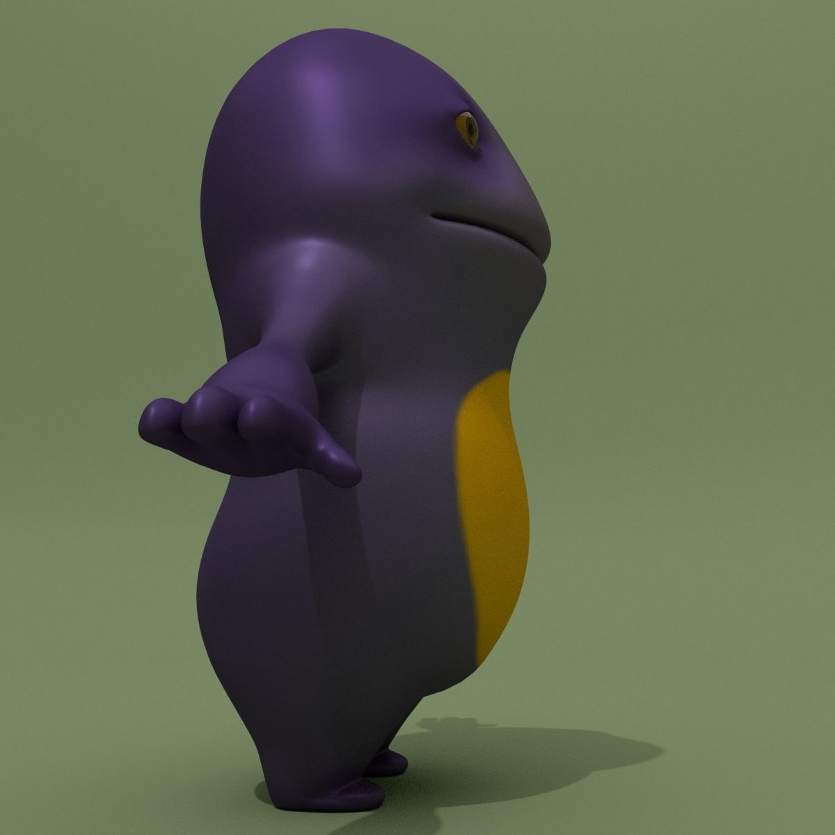 Chars Collection monster 3D model_95