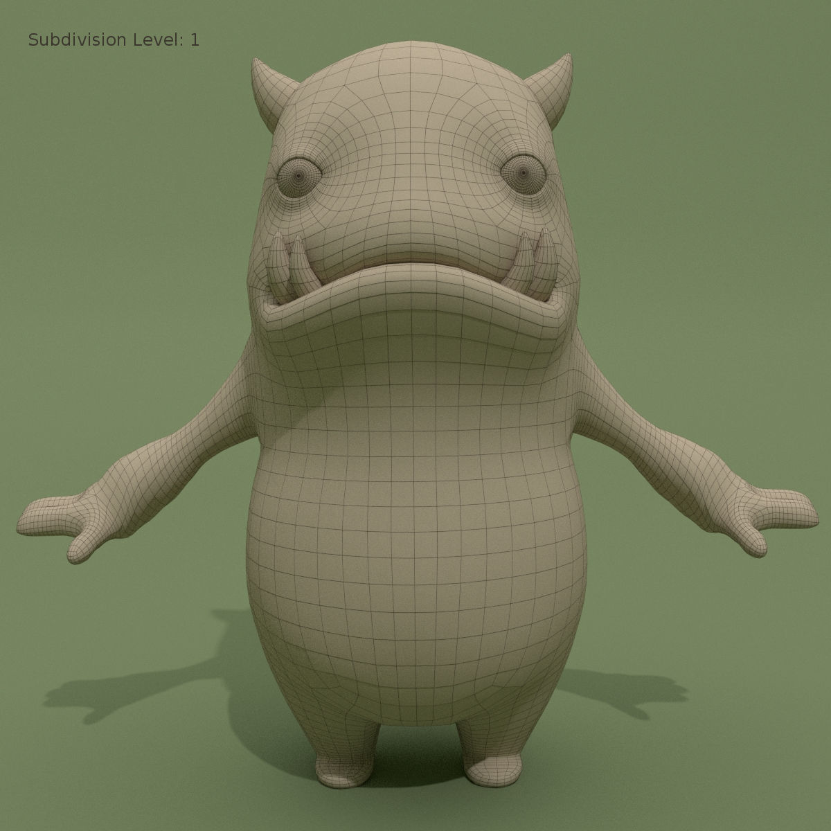 Chars Collection monster 3D model_13