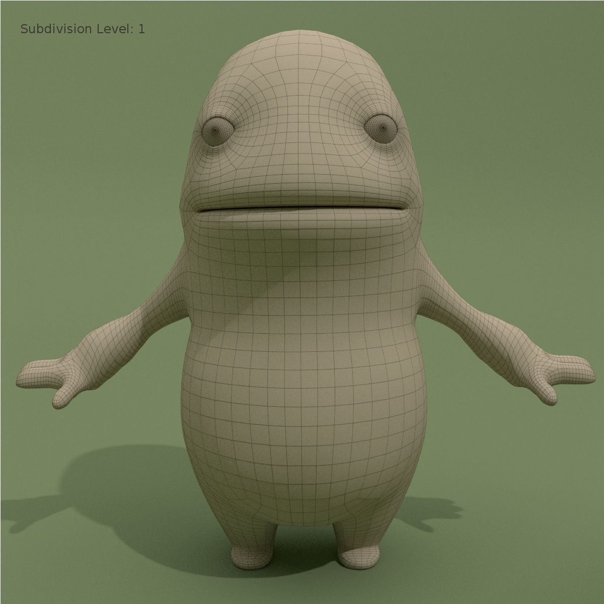 Chars Collection monster 3D model_103