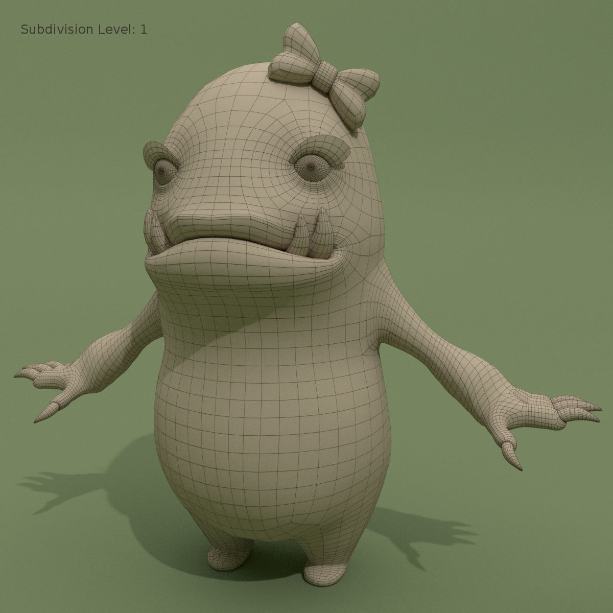 Chars Collection monster 3D model_43