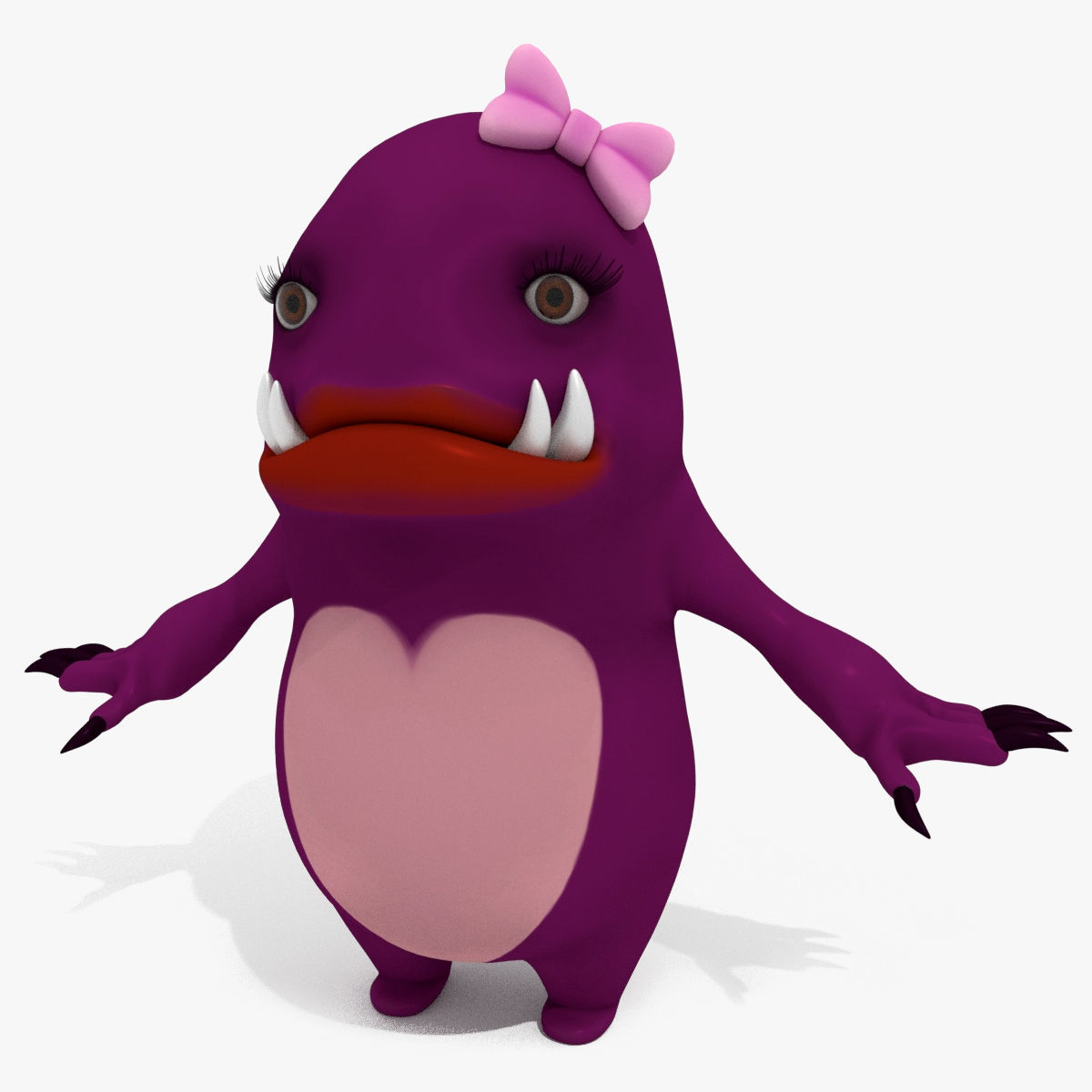 Chars Collection monster 3D model_32