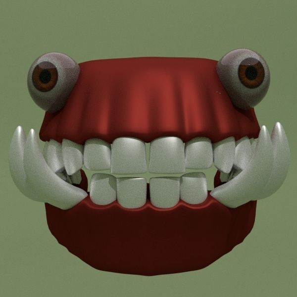 Chars Collection monster 3D model_11