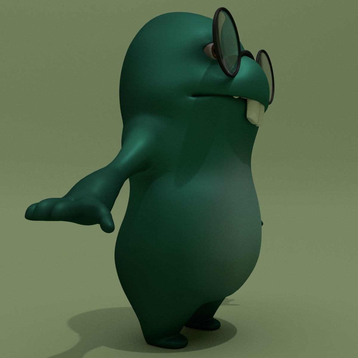 Chars Collection monster 3D model_109