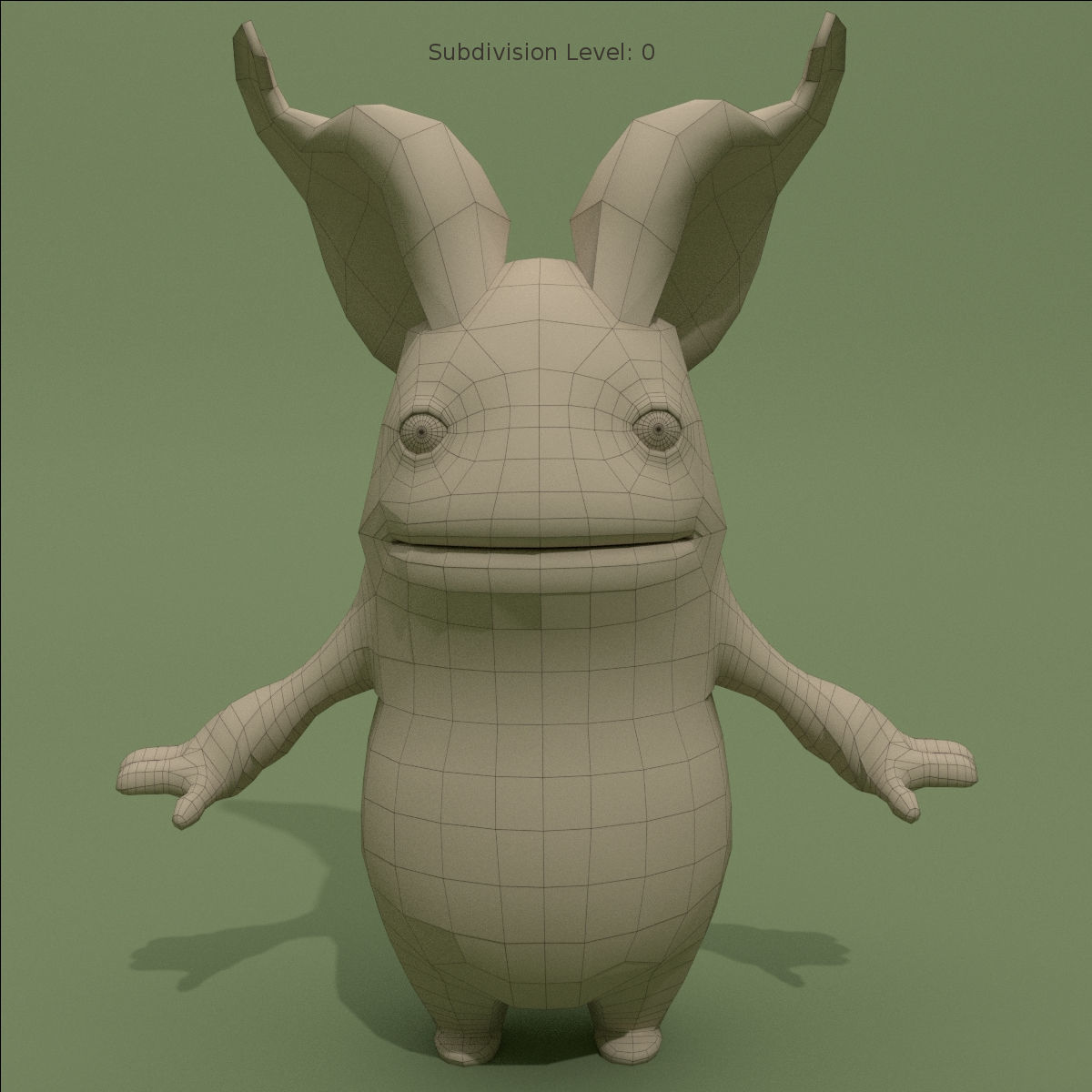Chars Collection monster 3D model_132